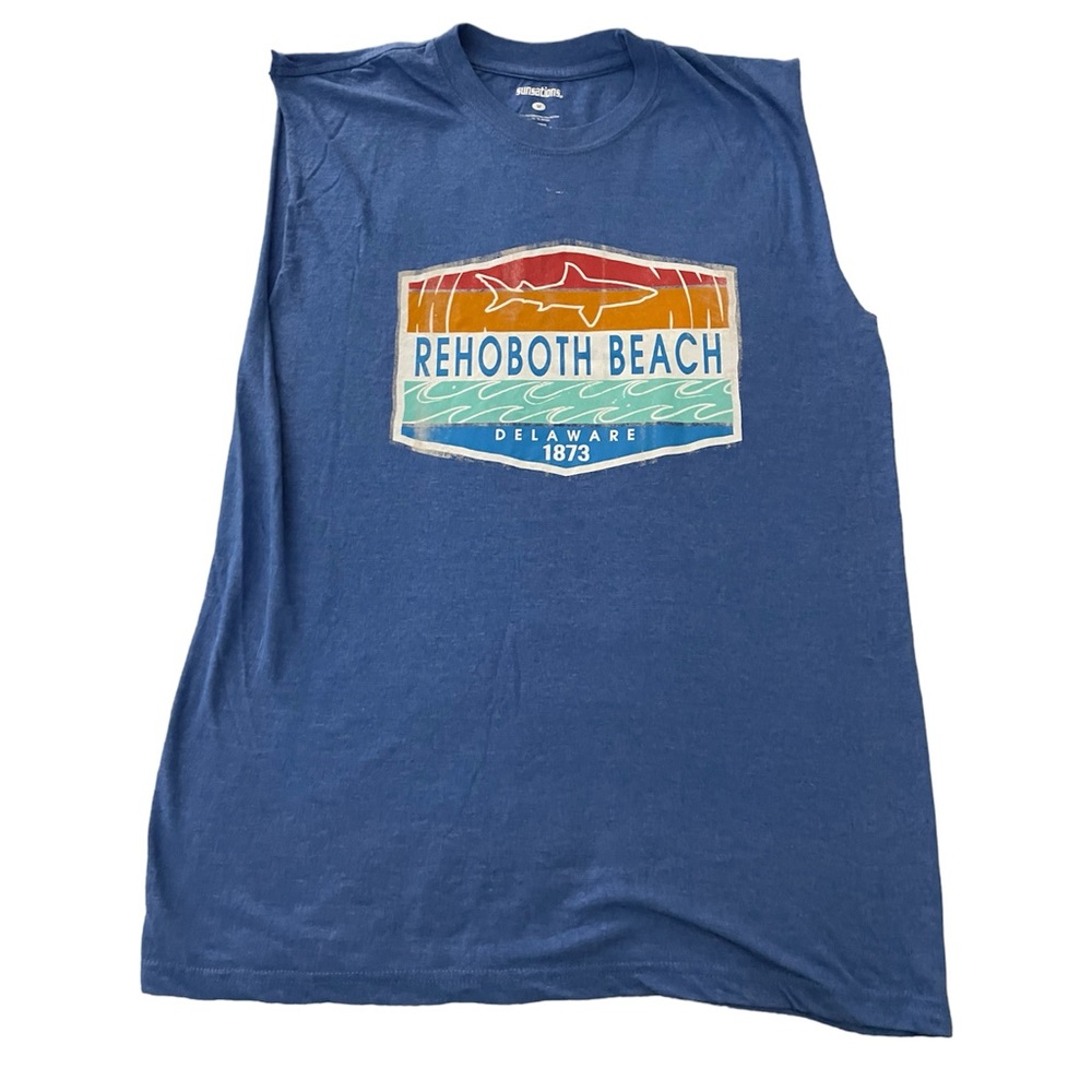 Men’s Rehoboth Beach, Delaware Muscle Tee